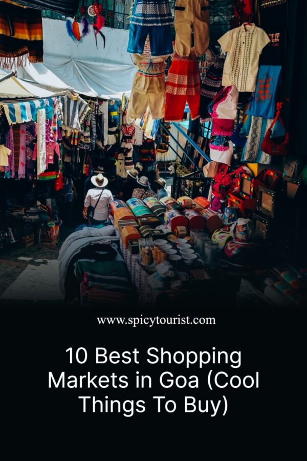 Shopping Markets In Goa